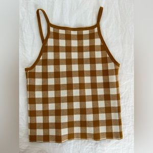Madewell Gingham Top
